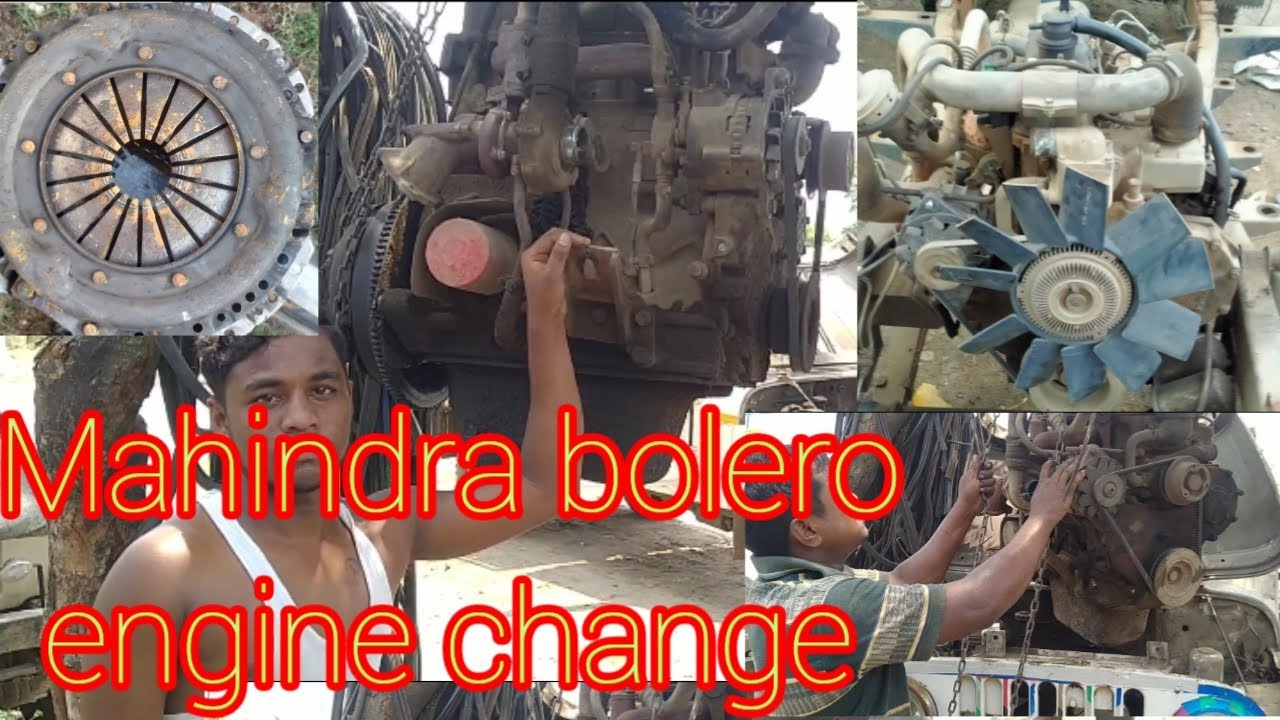 Mahindra bolero engine changeASHADULAUTOSERVICE YouTube