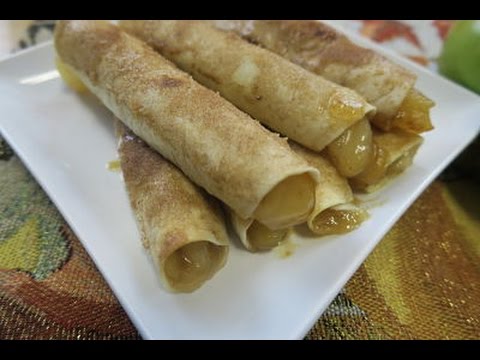 Caramel Apple Roll Ups-Recipe 139