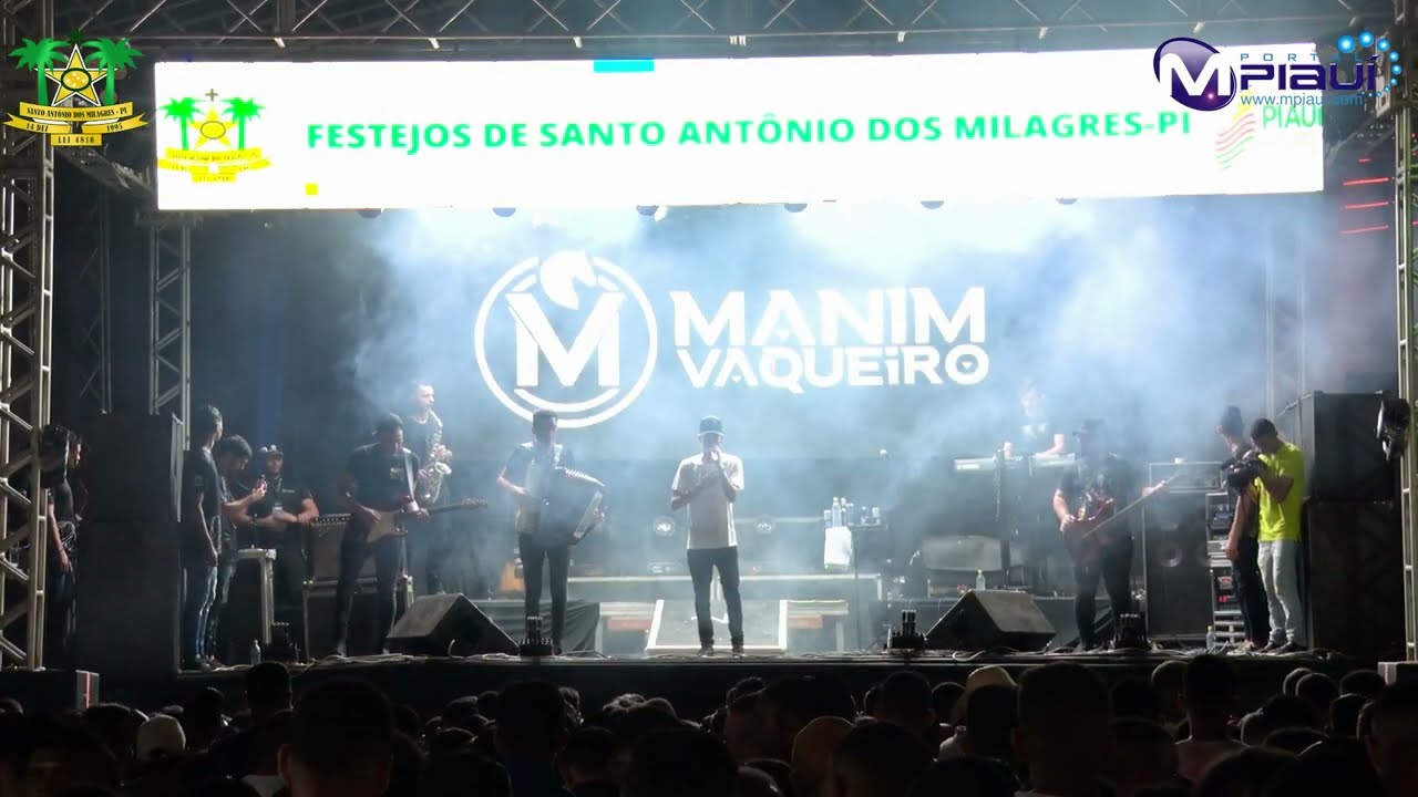 Manim Vaqueiro ao Vivo nos Festejos de Santo Antônio dos Milagres 2023 🌟🎵