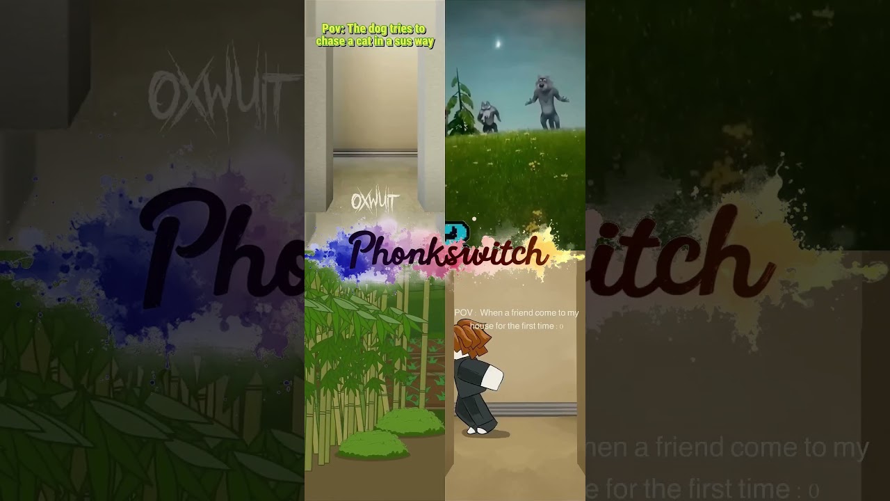 when a friend came to my house for the first time #comedy #memes #roblox #poppy