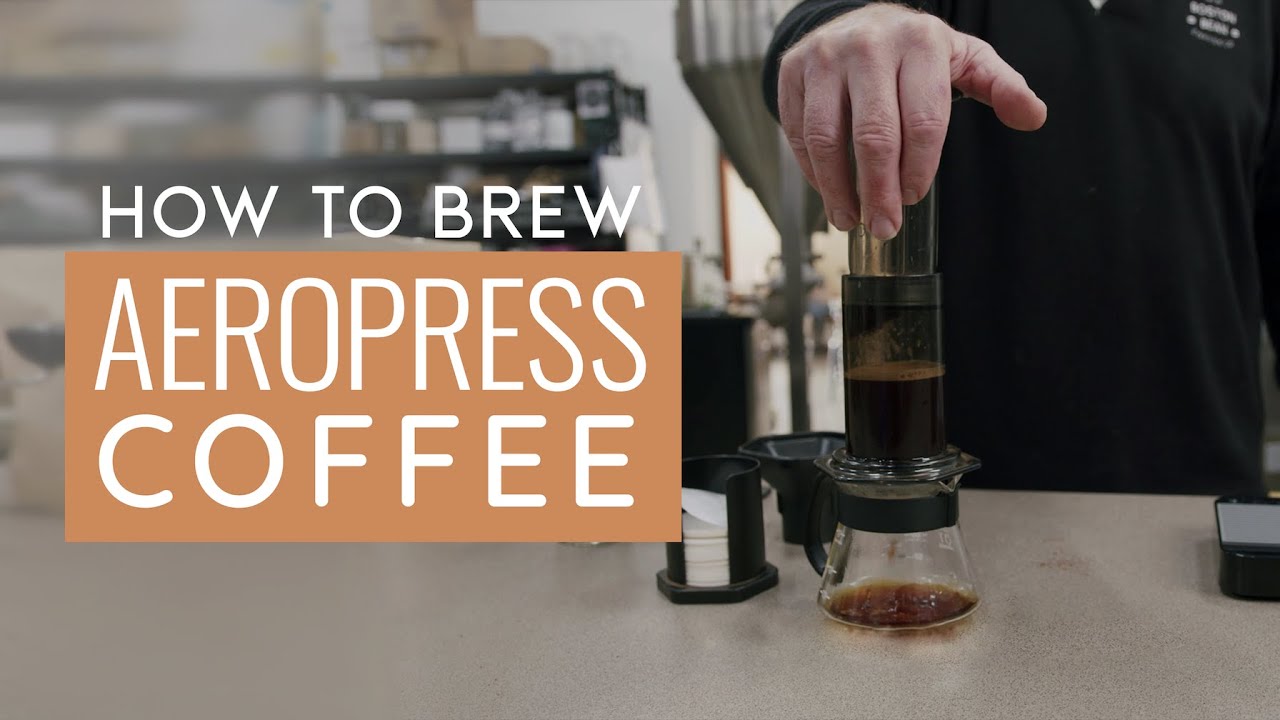 How to Brew Coffee in an AeroPress - YouTube