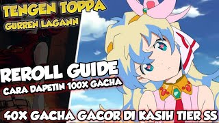 Reroll Tierlist Code] Tengen Toppa Gurren Lagann SEA GLOBAL LAUNCH  (Android) Emulator Gameplay 