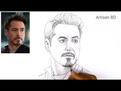 Robert Downey Jr. Drawings for Sale - Fine Art America
