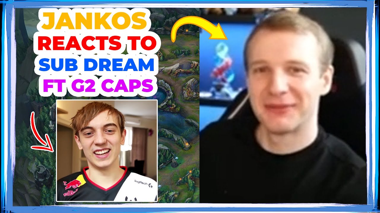 Jankos Reacts to Subscriber DREAM ft G2 CAPS 👀
