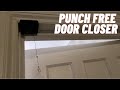 How To Install Punch Free Automatic Door Closer