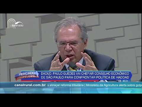 Paulo Guedes vai presidir conselho econômico em São Paulo | Canal Rural