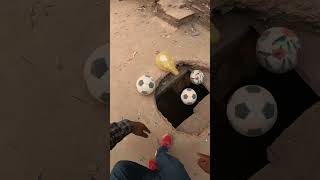 new Parkour football ⚽and balloon 🎈💞 challenge...? #parkour #running #pvp #ytshorts #football