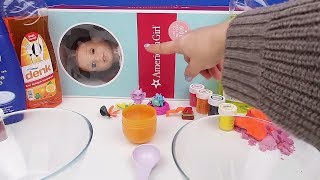 Kinetik Kumdan Ne Çıkarsa Çöplük Slime Challenge - Eğlenceli Fail Slime Videosu Diy Bidünya Oyuncak