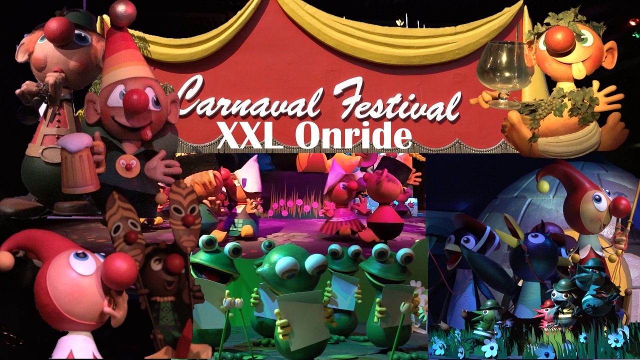 Carnaval Festival XXL Onride Efteling Attraction 4K #efteling