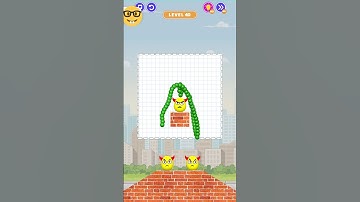 Draw To Smash Logic Puzzle Level 40#youtubeshorts #gaming #logicpuzzle