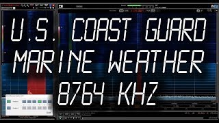 U.S. COAST GUARD - Chesapeake (NMN) Weather Marine Forecast - 8764 kHz