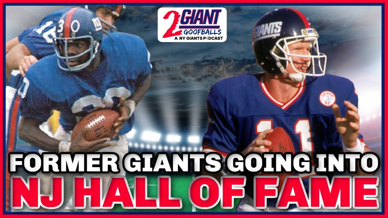 Former Giants Phil Simms & Ron Johnson to Be Inducted into the NJ Hall