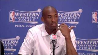 Postgame : Kobe Bryant (playoffs 2010 west conference finals game 3)