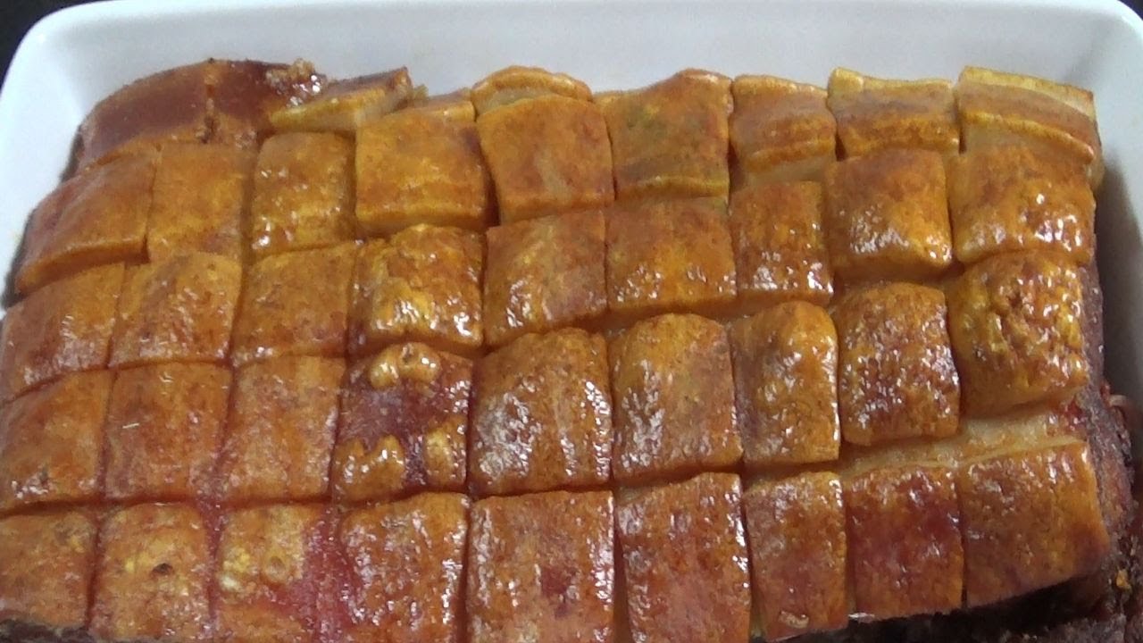 Como HACER CERDO o CHANCHO CRUJIENTE facil y sencillo