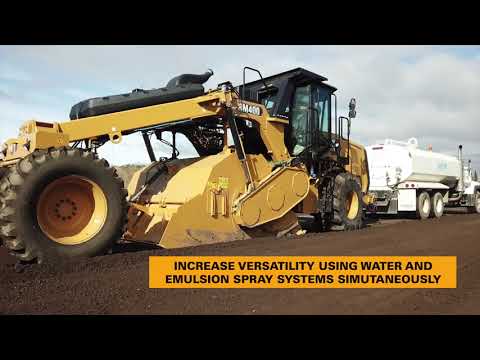 Cat® RM400 Reclaimer/Stabilizer  Machine Introduction