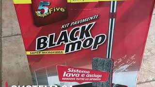 SUPERFIVE BLACK MOP SISTEMA LAVAPAVIMENTI - Il Mio Store