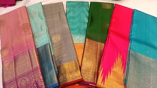 Bangalore Chickpet Wholesale Pure Silk saree collection/Single Piece international courier available screenshot 3