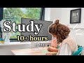 How i can easily study 10 hours a day sustainable productivity