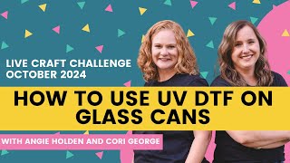 How to Use UV DTF on Glass Cans (Sublimation Camp Craft Challenge #6)
Turn your videos into live streams with Restream https://restre.am/ANIm
Are you ready to make a project with UV DTF stickers? We are making glass can wraps and sharing how to apply them live! You can ask your questions in the live chat and craft along with us if you would like. You will be amazed at how easy this is and how permanent these sticker are!
Links below may be affiliate links.
Get the supplies for this project here:
https://www.amazon.com/shop/heyletsmakestuff/list/1KLYMPKQNO7A4?linkCode=spc&tag=craftingcamps-20&domainId=influencer&asc_contentid=amzn1.ideas.1KLYMPKQNO7A4
Get your UV DTF stickers here:
https://www.proworldinc.com/ct-cpuvdtf-colorpro-uv-dtf-3d-stickers.html?sscid=a1k8_14qehp&utm_source=SASAFF+478176&utm_campaign=SASCAM+784672
This is just a portion of the content that you get in Sublimation + DTF Camp 2024 so be sure to sign up for your pass. If you have ever wanted to learn more about sublimation and/or DTF printing, this fun camp is for you!
Learn more here: https://heyletsmakestuff.lpages.co/2024-sublimation-camp-aap/
Use code GETCRAFTY6 through November 5th for $20 off the AAP pricing and get access through June of 2025!
Want notifications of our craft challenges? We will have a challenge every month for you to use what you have learned in camp! If you dont have a camp ticket, you can get notifications of live events here: https://crafting-camps.ck.page/e7ec6f1909
Shop our merch now for shirts, mugs, stickers, hats, and more! https://link.craftingcamps.com/merch
Want more from Cori and Angie? Be sure to subscribe to our YouTube channels and follow on Instagram using the links below.
https://www.instagram.com/heyletsmakestuff
https://www.instagram.com/angieholdenmakes
#sublimationcamp #uvdtf #uvdtfwraps How to Use UV DTF on Glass Cans (Sublimation Camp Craft Challenge #6)