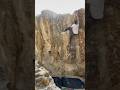 Ute valley park floater aka center route v5 bouldering