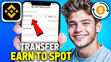 How To Transfer From Earn Wallet To Spot Wallet in Binance (2025 Updated Way)