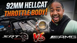 E55 Gets A 92mm Hellcat Throttle Body and The Results Are INSANE