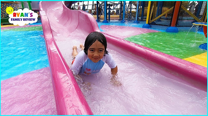 Water Parks for Kids and Splash Pads with Ryan's Family Review!