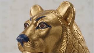 Rare Antique Head of Lioness Statue Isis Mehet Tutankhamun Tomb Replica Decor Rare Antique Head of Lioness Statue Isis Mehet Tutankhamun Tomb Replica Decor