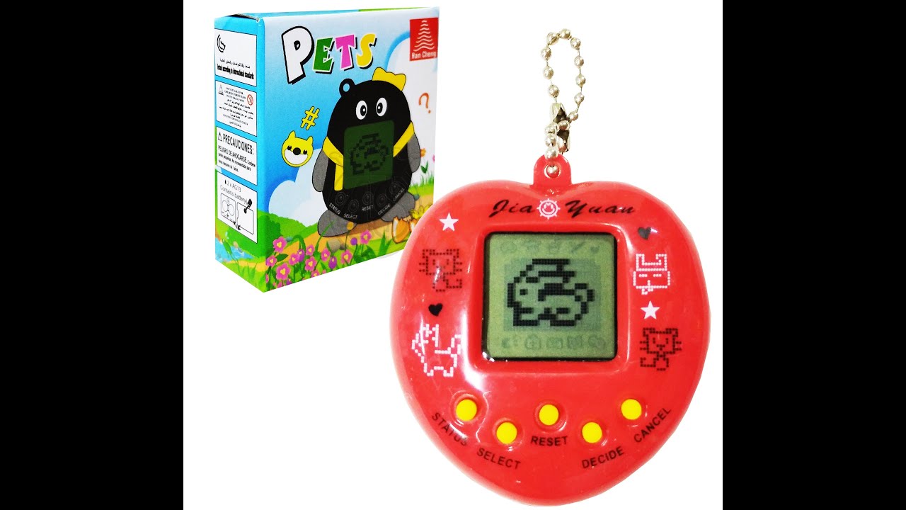 Bichinho Virtual Nostalgia Chaveiro Retro Anos 90 Game Machine Pet Emite  sons para lembrar de cuidar (AMARELO)