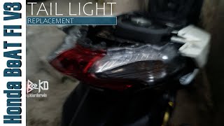 Tail Light Replacement Honda Beat Fi V3 Tail Light Y Tagalog