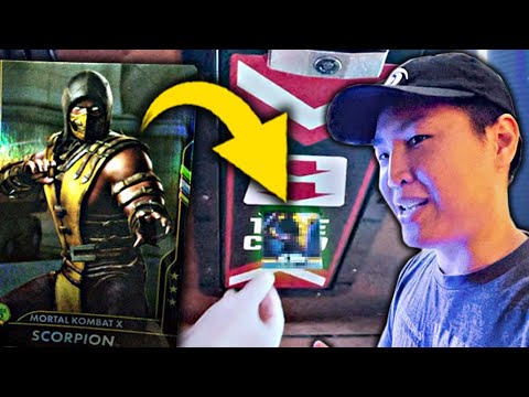 Can We Pull The RARE Scorpion Card from The Arcade Machine?!