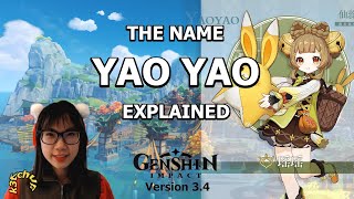 [Genshin Impact] Yaoyao's Name Explained