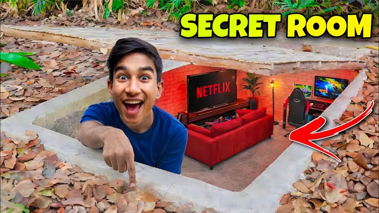 বাড়িতে লুকিয়ে SECRET ROOM বানানোর চ্যালেঞ্জ 😍 | SECRET ROOM CHALLENGE |