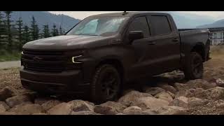 Chevy Silverado 1500 Trail boss in action off-road experience in dirt