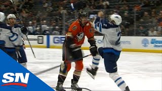 Erik Gudbranson Fights Anthony Bitetto After Hit On Ondrej Kase