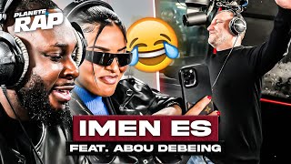 Imen ES feat. Abou Debeing - Nous deux (avec un Fred en grande forme 😂) #PlanèteRap Resimi