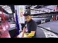 AFTER THE ESNEWS VIDEO WITH ROBERT GARCIA ABOUT THE LOSS OF HIS DOG A FAN BROUGHT HIM A NEW PUPPY