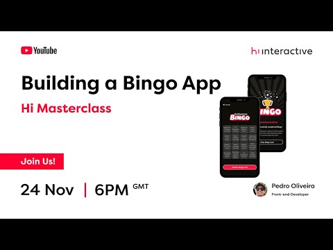 Building a Bingo App - Hi Masterclass #17