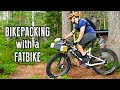 Bikepacking overnighter  pole taiga fatbike sauna  new trails  taival outdoors