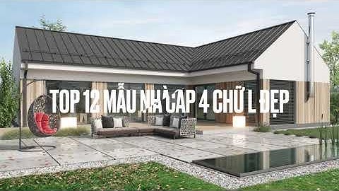 [63] Top 12 Mẫu nhà cấp 4 chữ L đẹp đáng xem | Nhà Cấp 4 Đẹp