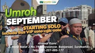 Paket Umroh Special Starting Solo 25SEPT by Namira Travel