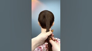 Kẹp tóc ngoặm xinh xắn tạo kiểu tóc dự tiệc sang trọng #shorts #kieutoc #keptoc