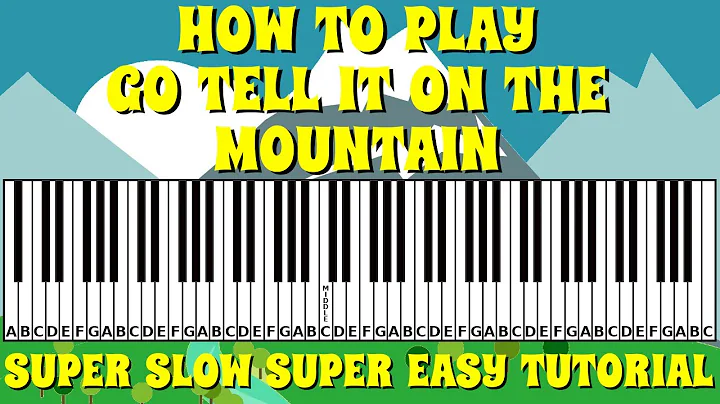 How to play Go Tell It On The Mountain on Piano | ...