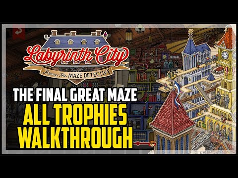 Labyrinth City Pierre The Maze Detective - The Final Great Maze 100% Walkthrough