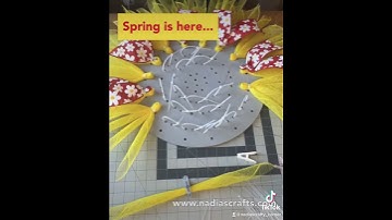 How to make a spring daisy wreath | diy easy spring wreath | spring diy daisy door wreath |