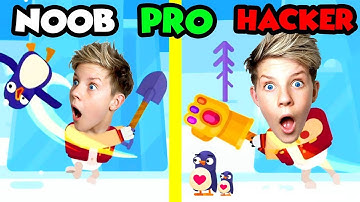 Can PREZLEY Go NOOB to PRO to Hacker In BOUNCEMASTERS! Bouncemasters App GAMEPLAY