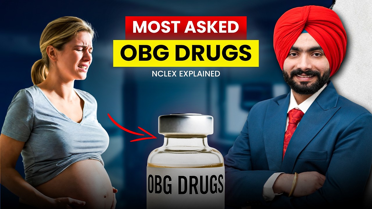 OBG Drugs for NCLEX RN | Obstetrics and Gynecology Explained for Nursing Students