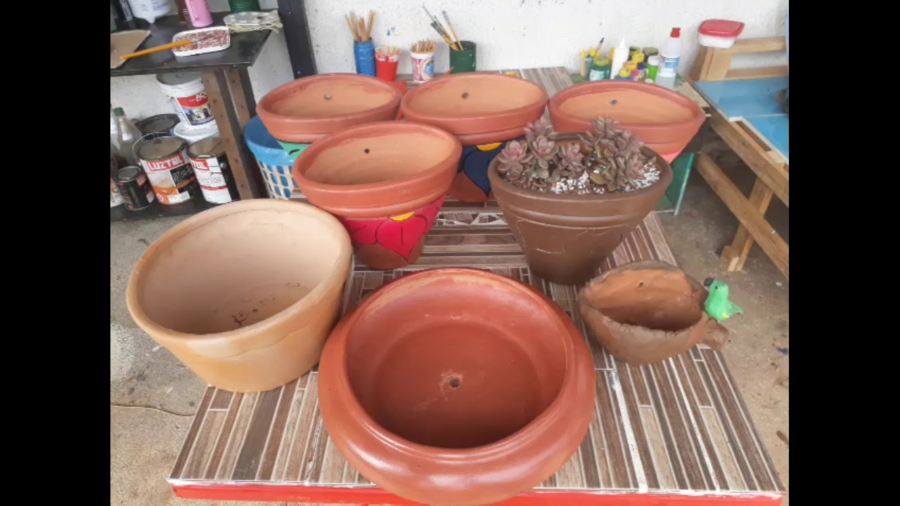 O que fazer ,para seu vaso de barro ter mais durabilidade 🤩