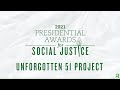 2021 Presidential Social Justice Award | Unforgotten 51 Project