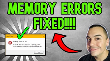 How To Fix Memory PAGE FILE Errors Crashing in Warzone Cold War call of duty!